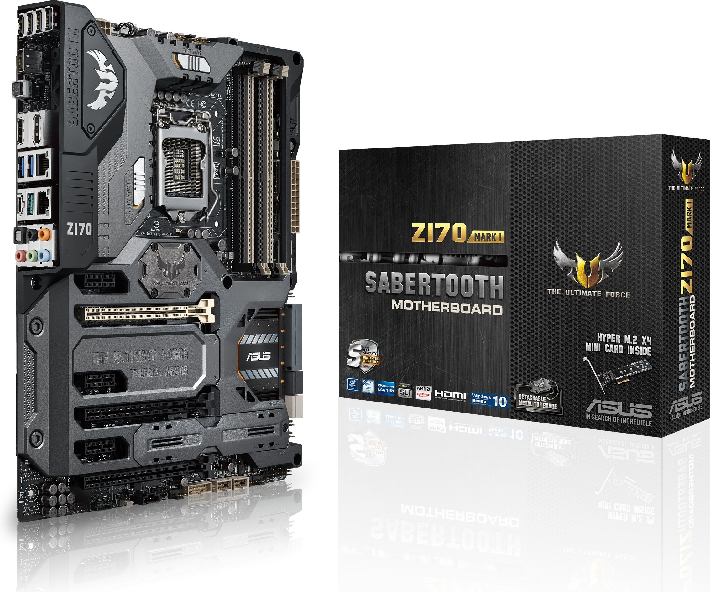 ASUS Anuncia TUF Sabertooth Z170 Mark 1