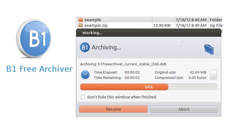 b1 free archiver v1.7