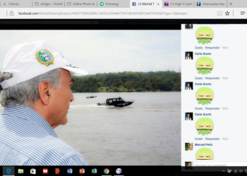 Protesto online contra temer e pmdb