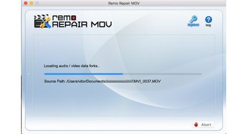 remo repair mov output file