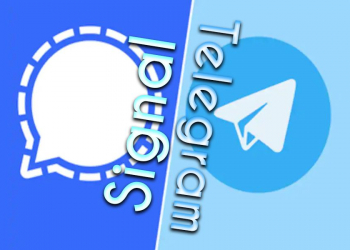 Signal telegram whatsapp