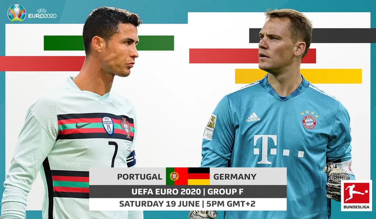 Portugal x Alemanha: Onde Assistir ao Jogo da Eurocopa 2021
