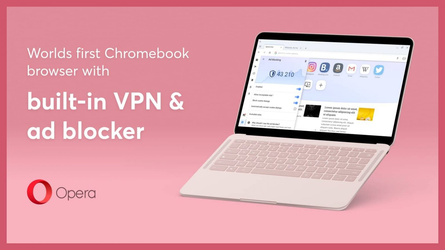 opera web browser chromebook