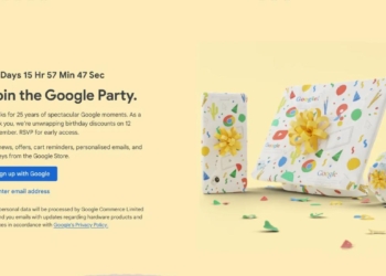 Google play store 25 anos