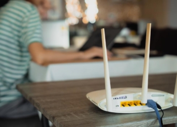 Router wi-fi cozinha