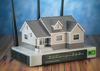 Router wi-fi em casa