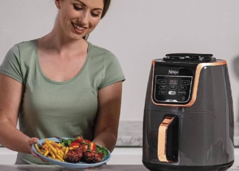 Festa de ofertas: ninja max air fryer a metade do preço na amazon
