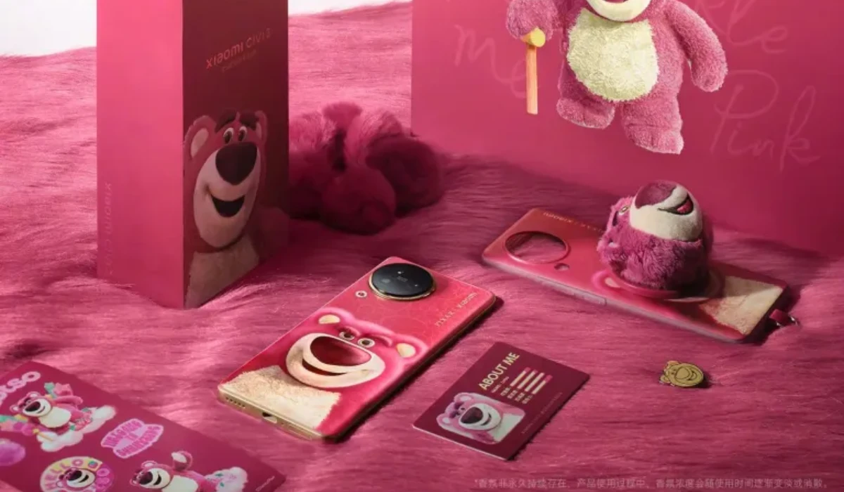 Xiaomi Civi 3 Disney Strawberry Bear Edição Limitada Encanta Os Fãs 1577