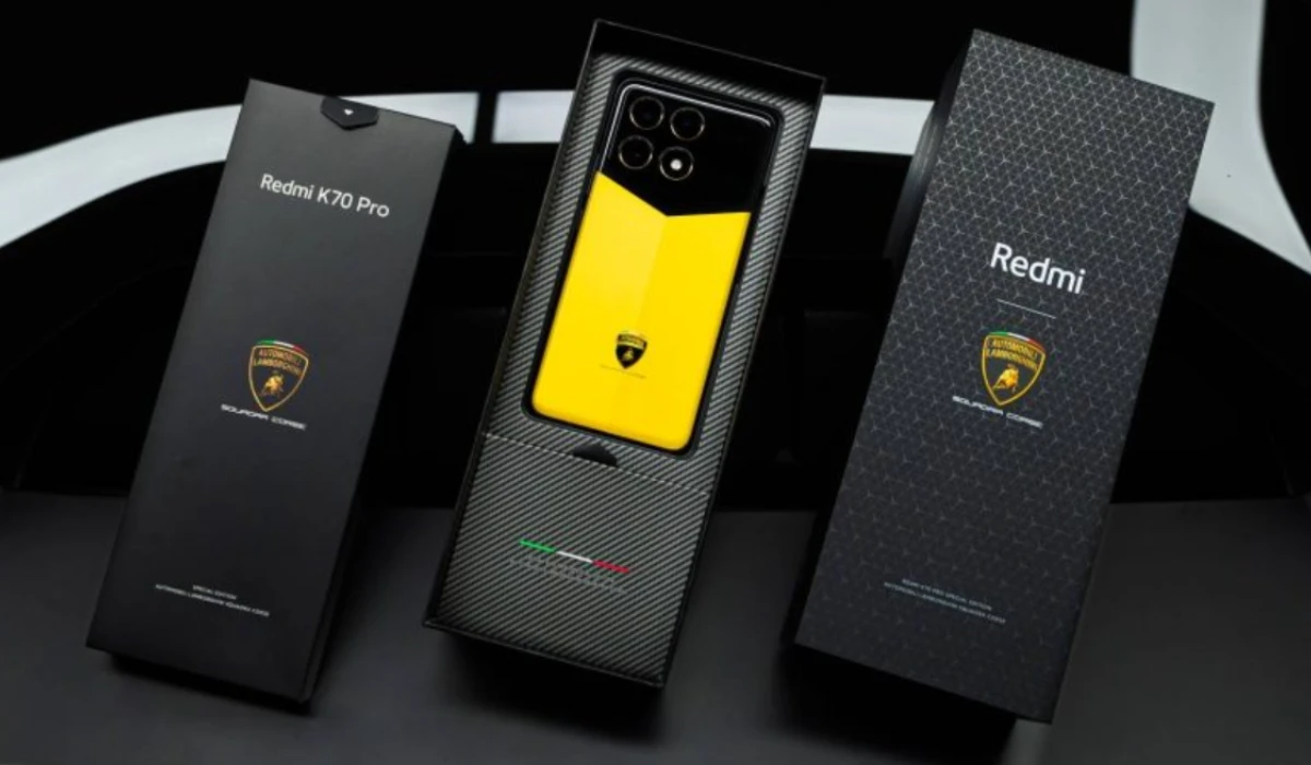 Xiaomi redmi k70 pro lamborghini squadra corse edition (2)