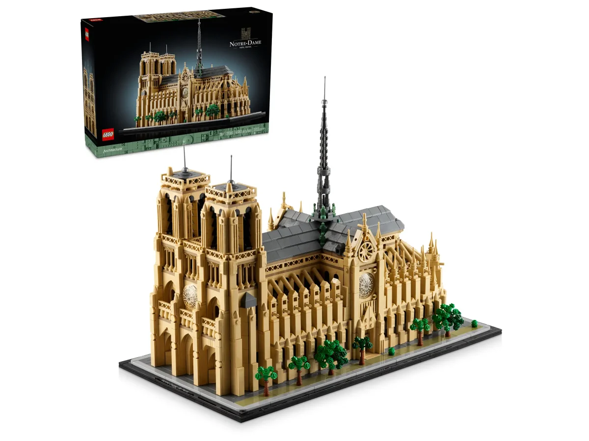 Lego® architecture notre-dame de paris