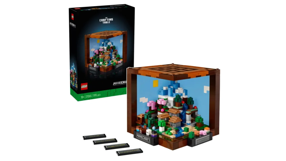 15 anos - lego minecraft