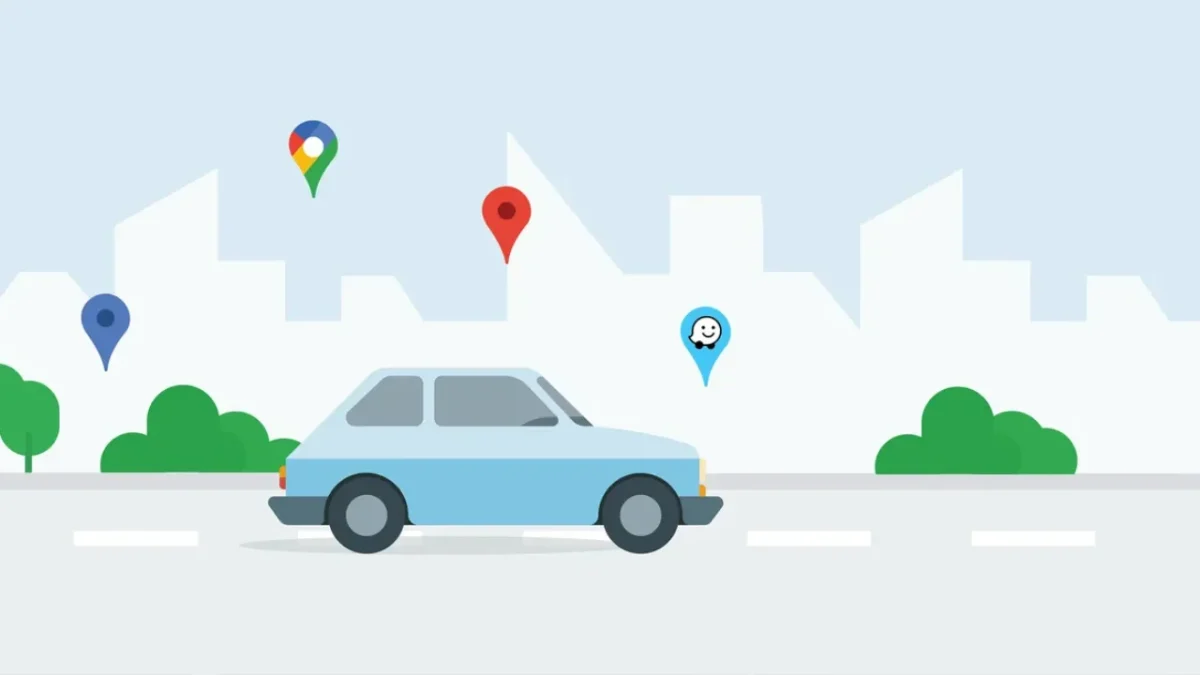 Google maps waze