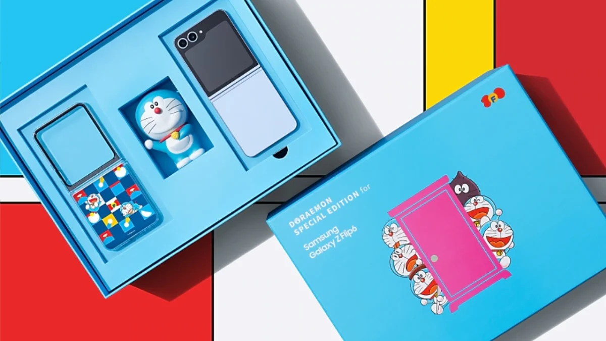 Samsung galaxy z flip 6 doraemon