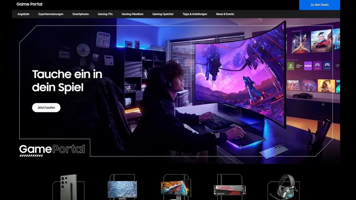 Samsung game portal