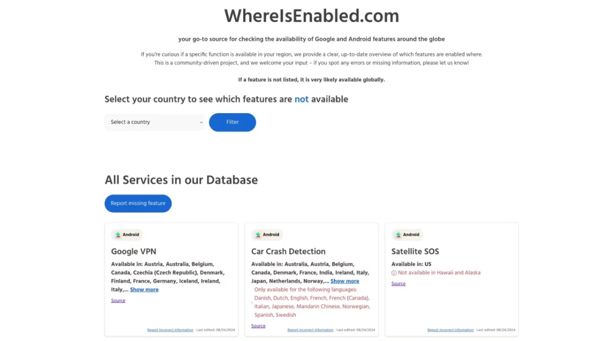 Google pixel whereisenabled