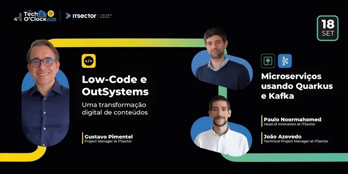 Programa aborda temas como low-code e inteligência artificial