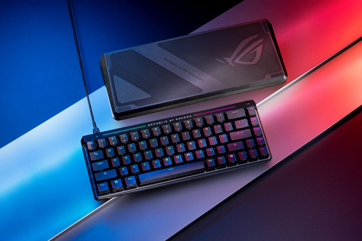 Asus rog revela o teclado falchion ace hfx para gamers