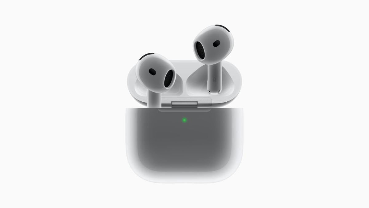 Airpods 4 com design aberto e cancelamento ativo de ruído