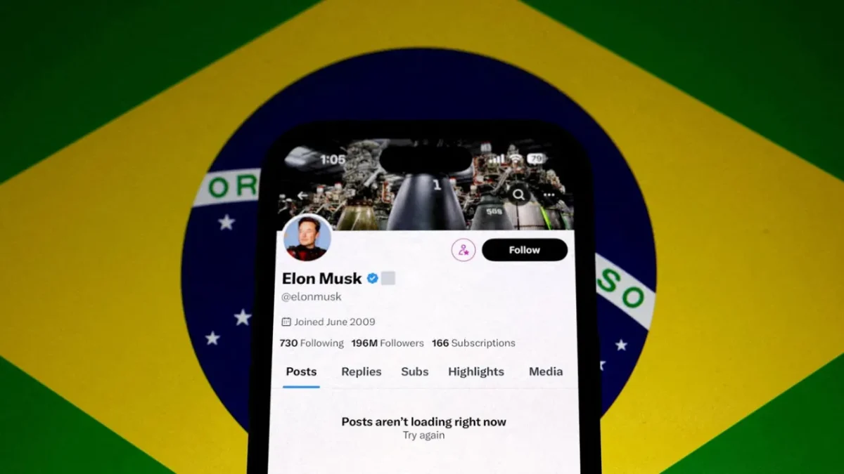 Elon musk x brazil