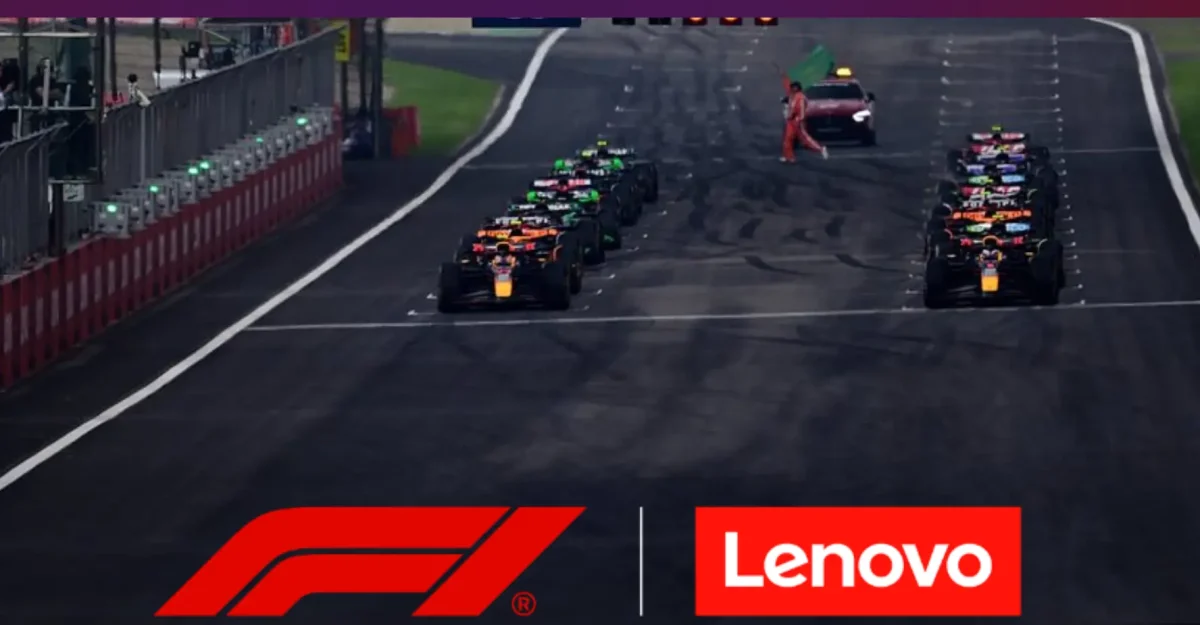 Lenovo becomes global partner of formula 1