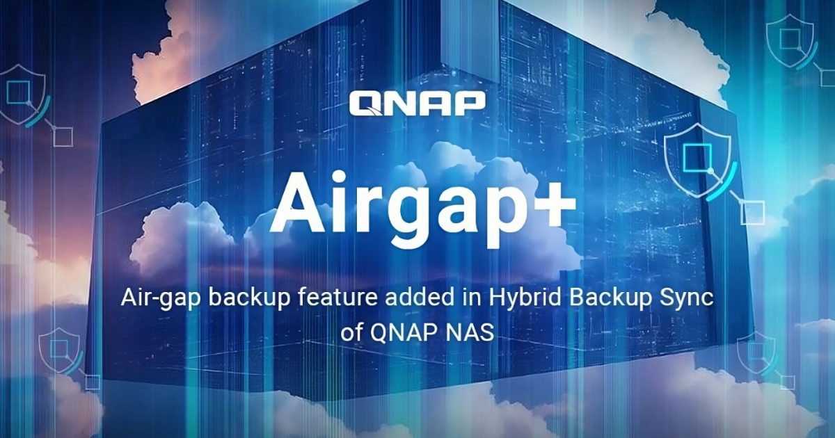 Qnap airgap+: mais segurança e rapidez nos backups