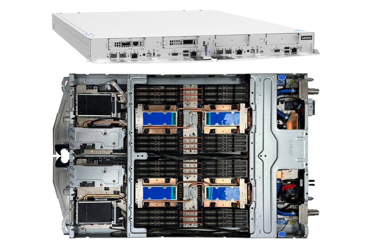 Lenovo expande soluções de refrigeração líquida para hpc e ia