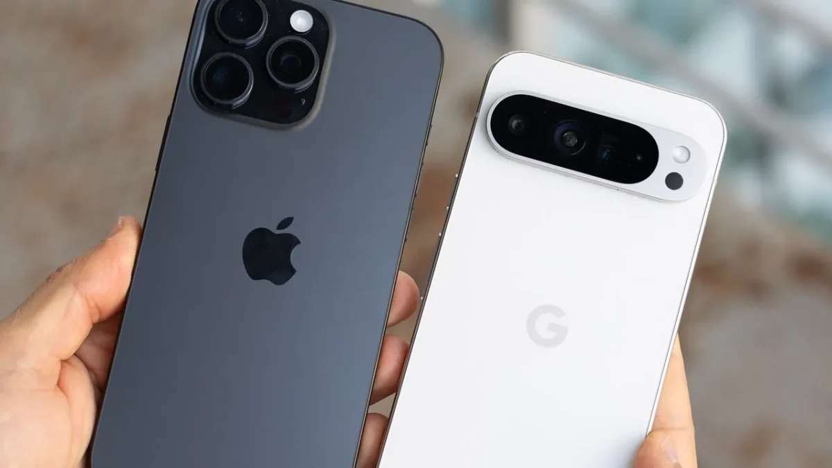 Google pixel 9 pro v apple iphone 16 pro (2)