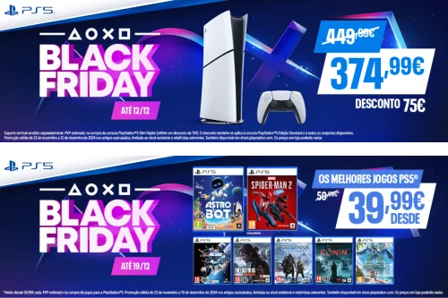 Playstation revela promoções black friday 2024