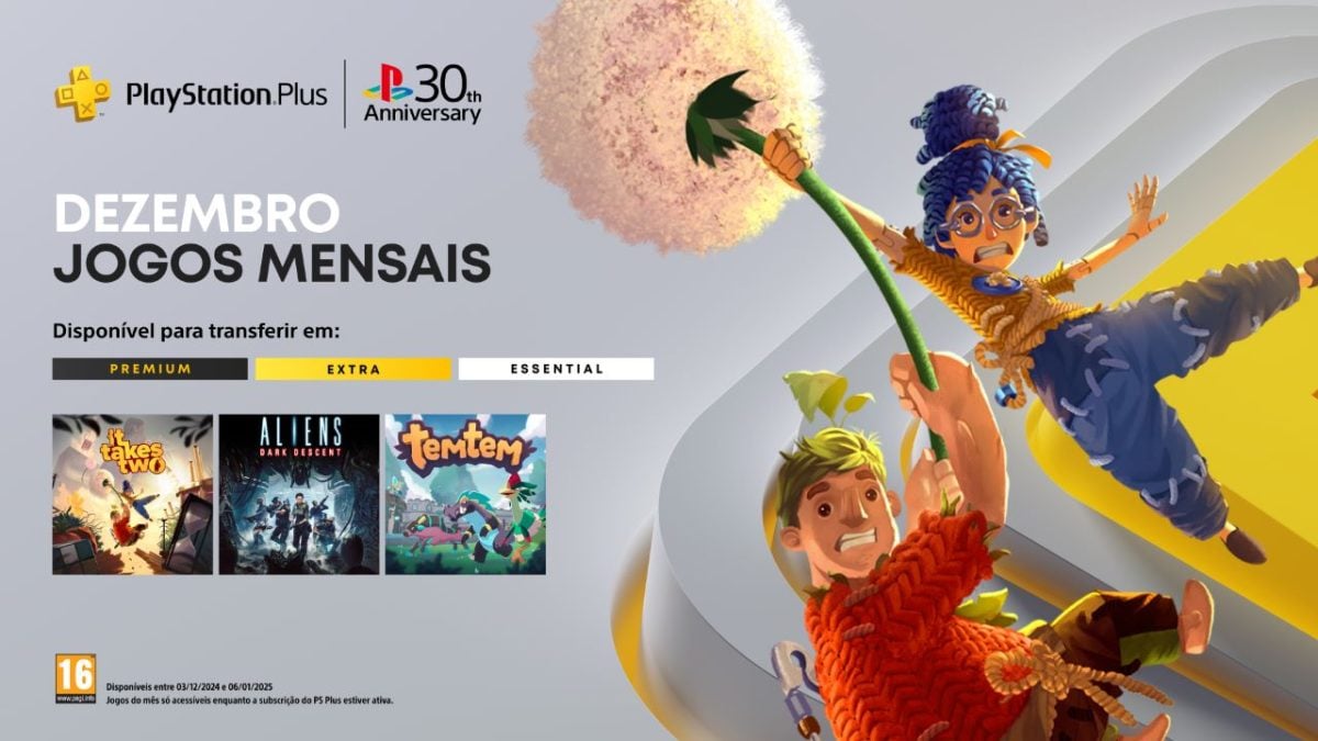 Jogos gratuitos e promoções marcam dezembro na playstation