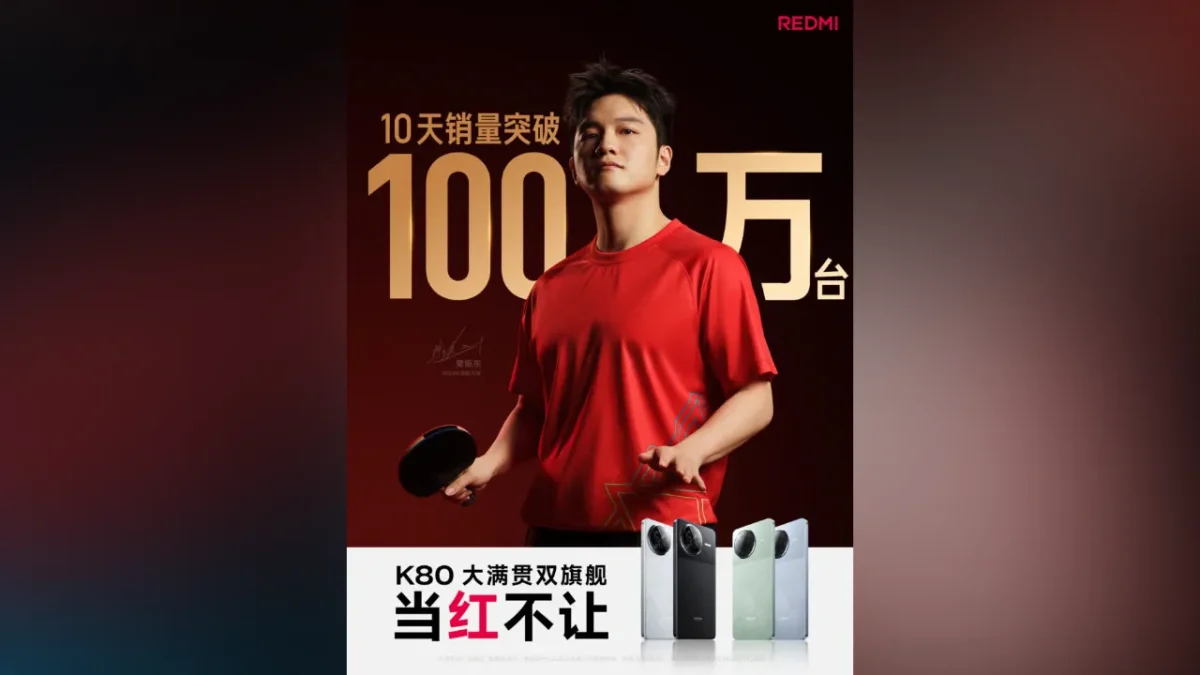 Xiaomi redmi k80 recorde de vendas