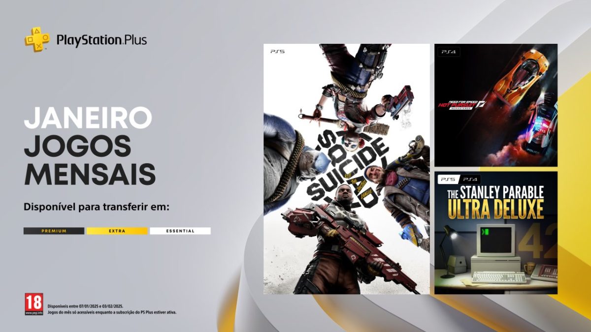 Jogos playstation plus de janeiro: novidades e vantagens para subscritores