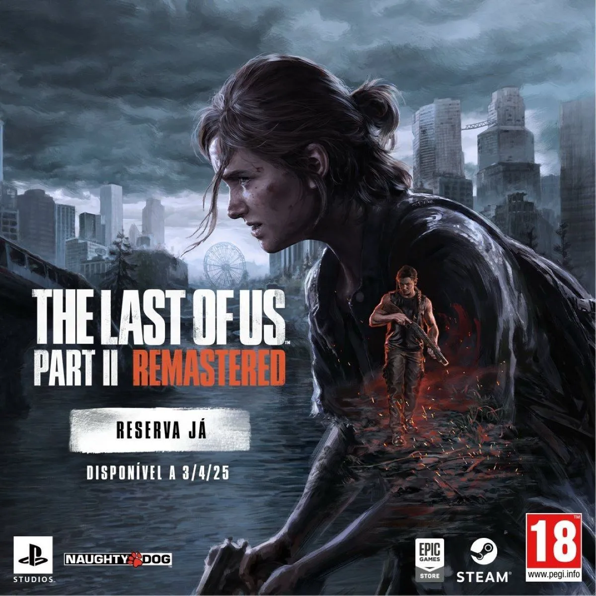 Reservas abertas para the last of us parte ii remastered para pc