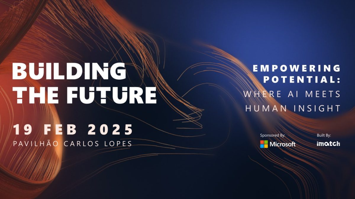 Evento building the future 2025 de regresso a 19 de janeiro