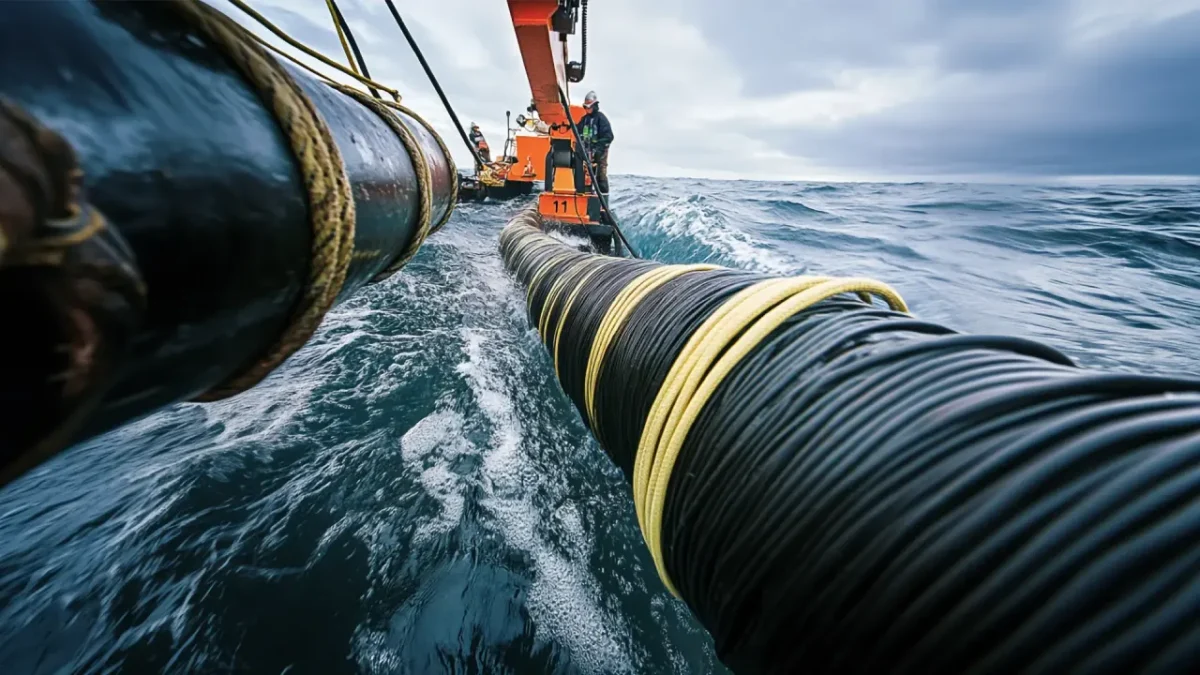 Meta cabo submarino