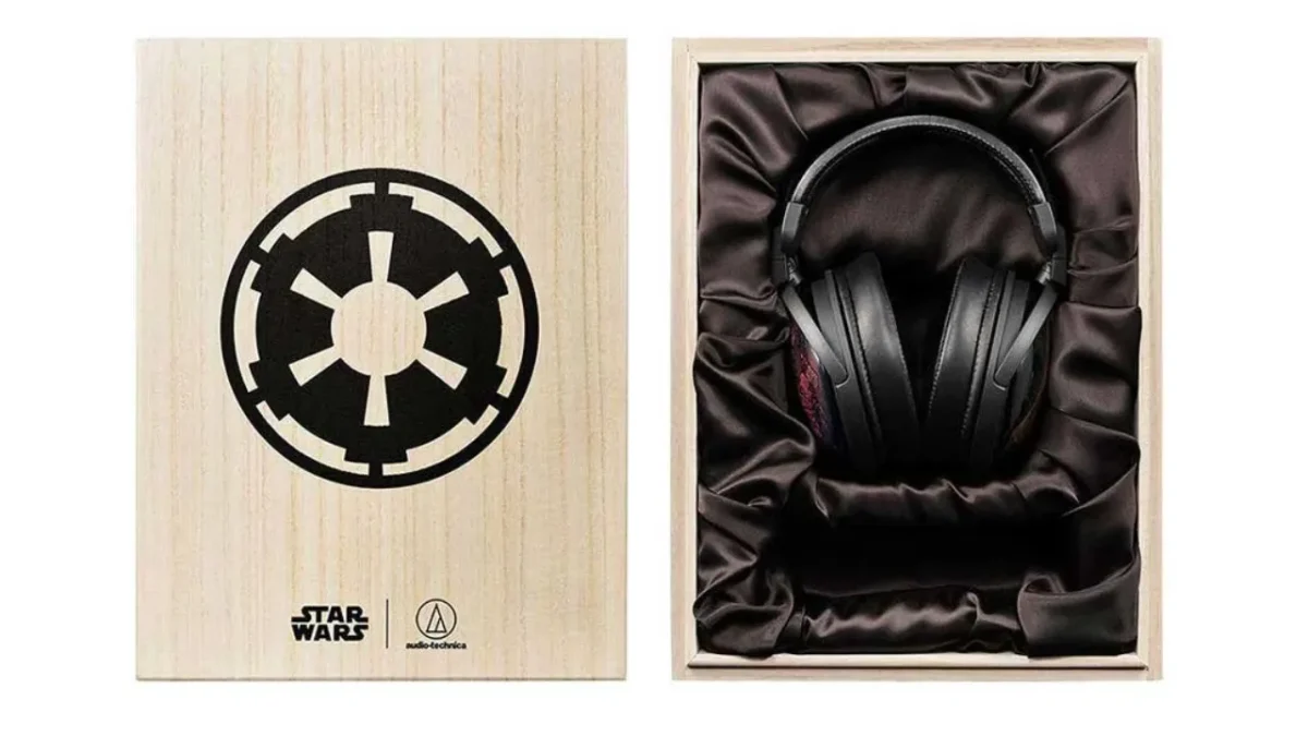 Darth vader audio-technica auscultadores