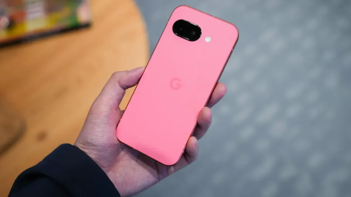 Google pixel 9a rosa
